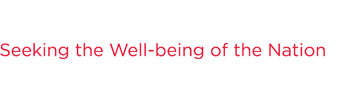 Seeking the Well-Being of the Nation